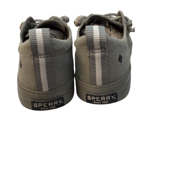 Sperry Grey Canvas Sneakers 🩶 - Picture 8 of 9